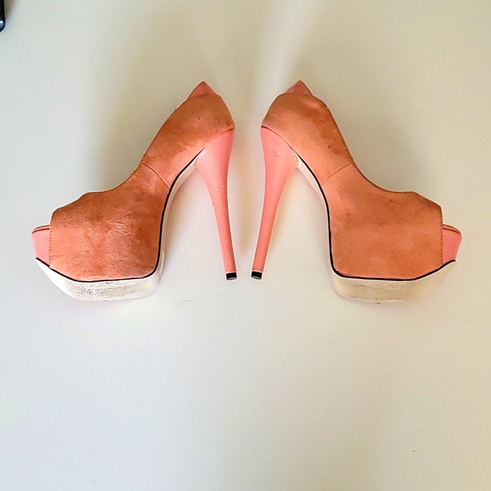 LUICHINY PEACH PLATFORM HEEL